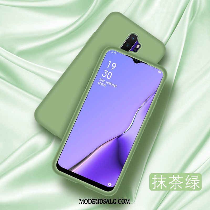 Oppo A5 2020 Etui Hærdning Sort Alt Inklusive Membrane Silikone