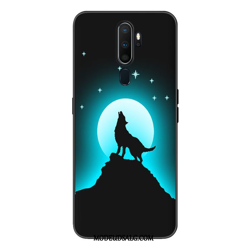 Oppo A9 2020 Etui Beskyttelse Ring Anti-fald Hængende Ornamenter Frisk