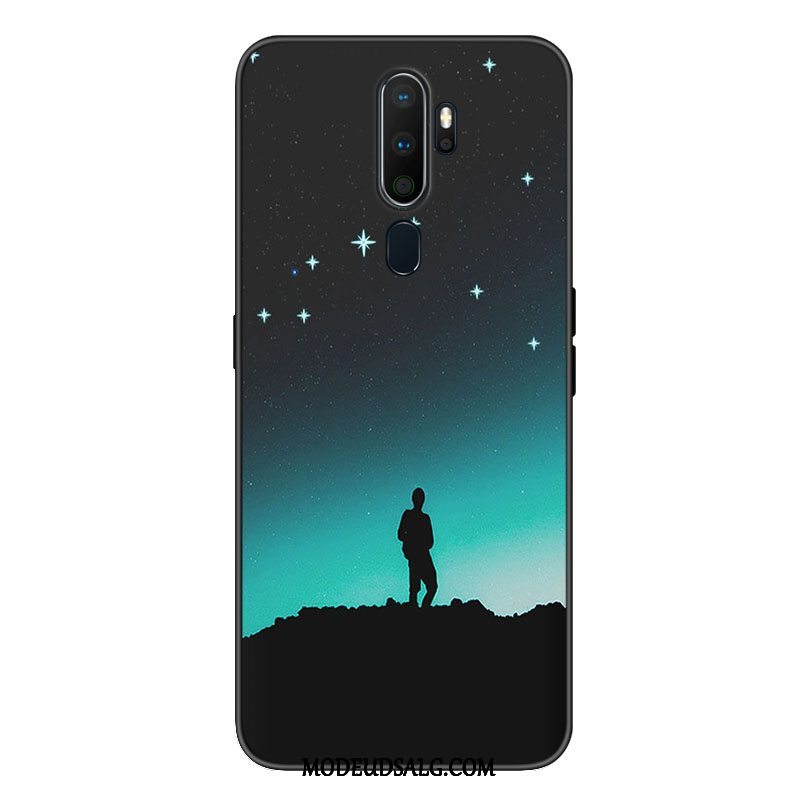 Oppo A9 2020 Etui Beskyttelse Ring Anti-fald Hængende Ornamenter Frisk