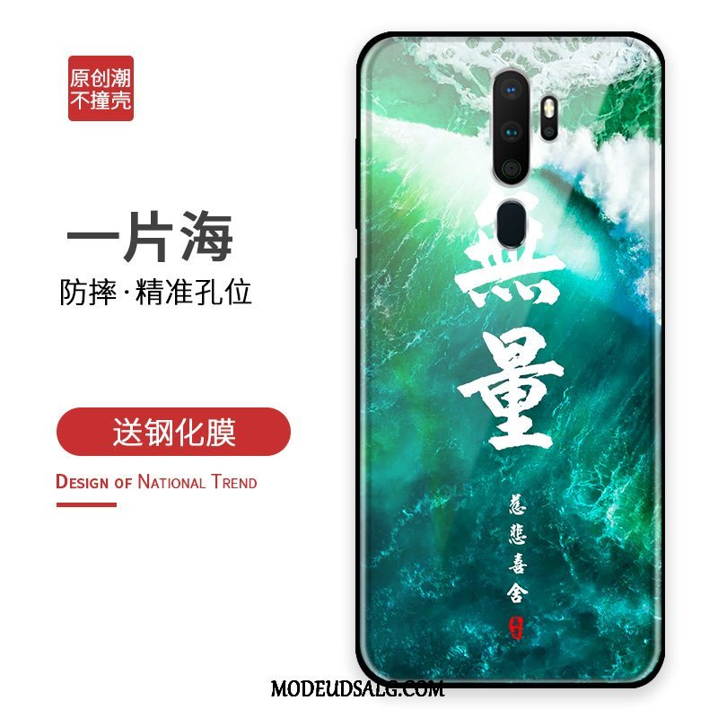 Oppo A9 2020 Etui Cover Silikone Glas Af Personlighed Rejse