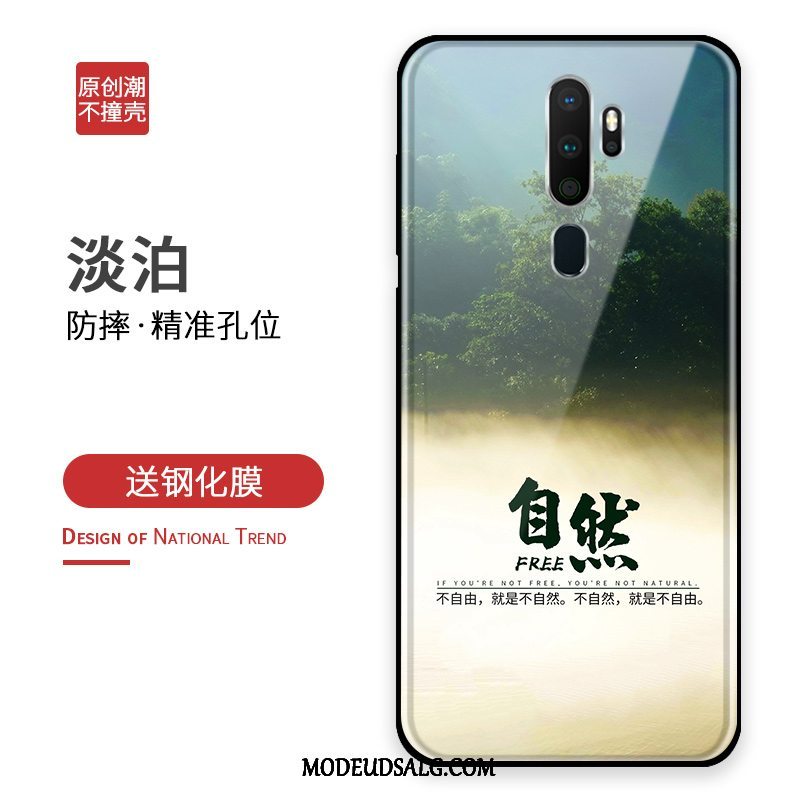 Oppo A9 2020 Etui Cover Silikone Glas Af Personlighed Rejse