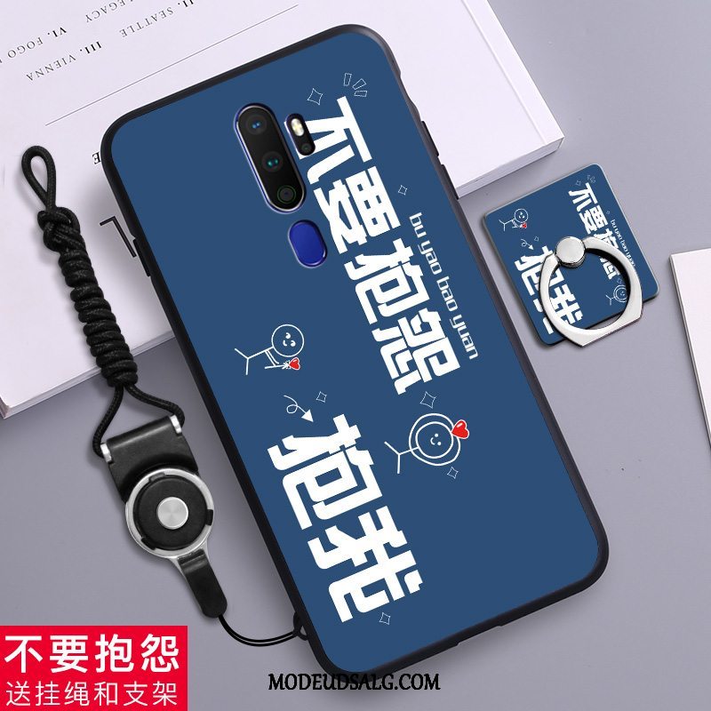 Oppo A9 2020 Etui Nubuck Kylling Anti-fald Kreativ Silikone