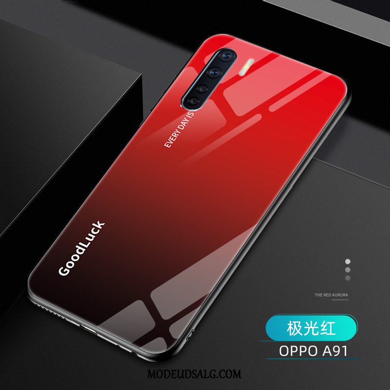 Oppo A91 Etui Af Personlighed Tynd Mode Gradient Silikone