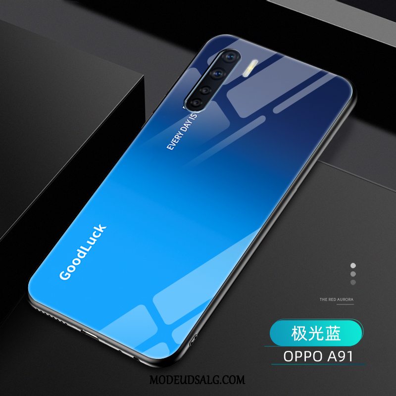 Oppo A91 Etui Af Personlighed Tynd Mode Gradient Silikone