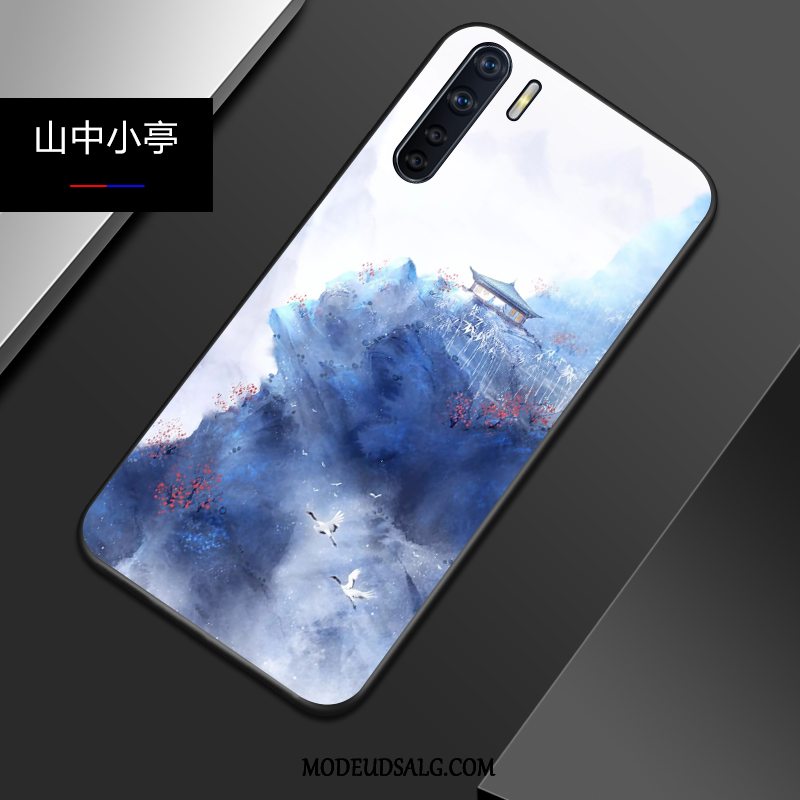 Oppo A91 Etui Alt Inklusive Kinesisk Stil Silikone Let Tynd Kreativ