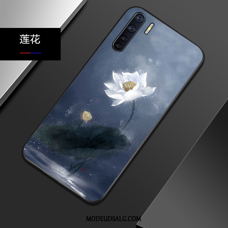 Oppo A91 Etui Alt Inklusive Kinesisk Stil Silikone Let Tynd Kreativ