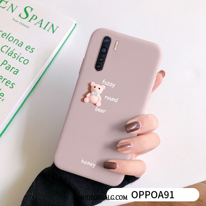 Oppo A91 Etui Beskyttelse Net Red Tredimensionale Blød Trend