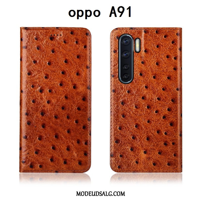 Oppo A91 Etui / Cover Beskyttelse Alt Inklusive Blød Sort Clamshell