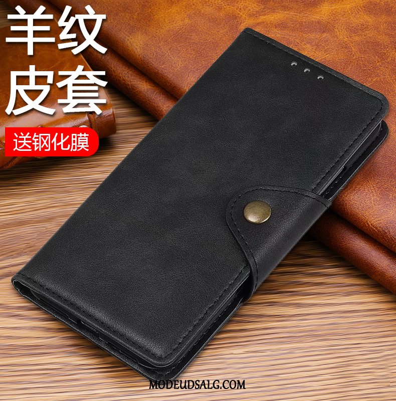 Oppo A91 Etui Folio Simple Membrane Alt Inklusive Anti-fald