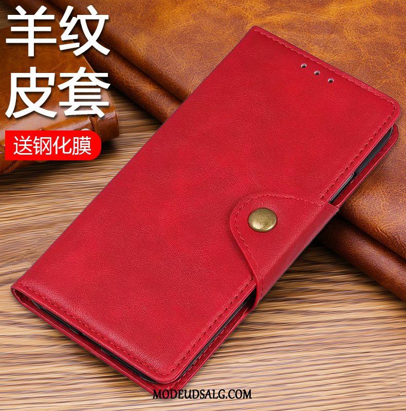 Oppo A91 Etui Folio Simple Membrane Alt Inklusive Anti-fald