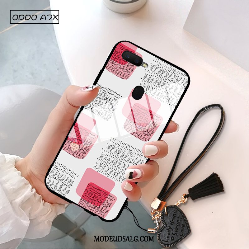 Oppo Ax7 Etui / Cover Spejl Lyserød Kreativ Glas