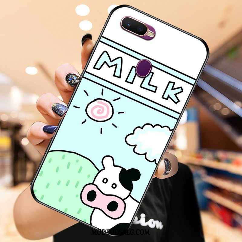 Oppo Ax7 Etui / Cover Trend Silikone Cartoon Hjerte