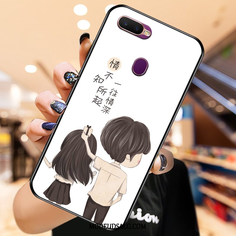 Oppo Ax7 Etui / Cover Trend Silikone Cartoon Hjerte