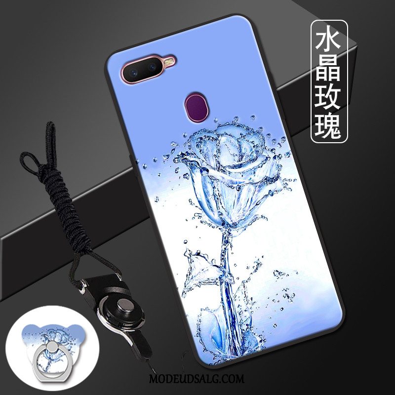 Oppo Ax7 Etui Silikone Cover Cartoon Sort Trend