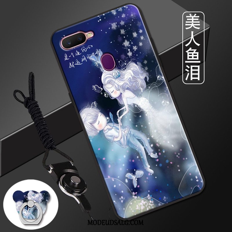 Oppo Ax7 Etui Silikone Cover Cartoon Sort Trend