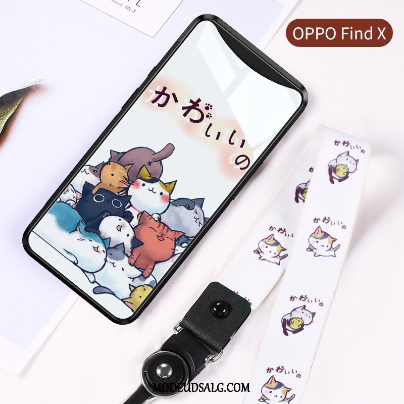 Oppo Find X Etui Beskyttelse Silikone Farve Anti-fald Alt Inklusive