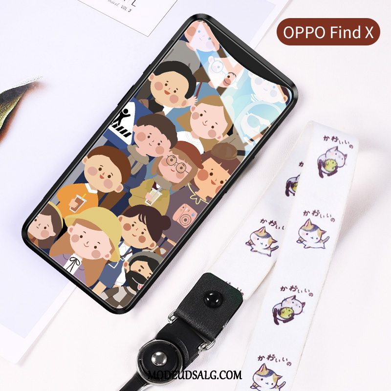 Oppo Find X Etui Beskyttelse Silikone Farve Anti-fald Alt Inklusive