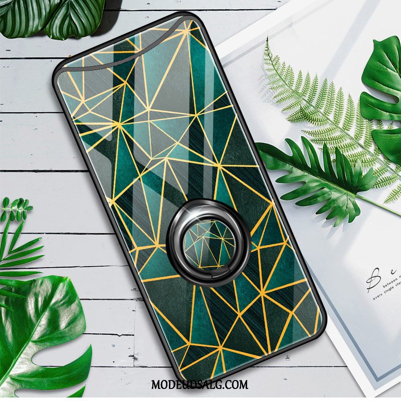 Oppo Find X Etui / Cover Lilla Alt Inklusive Glas Silikone Anti-fald