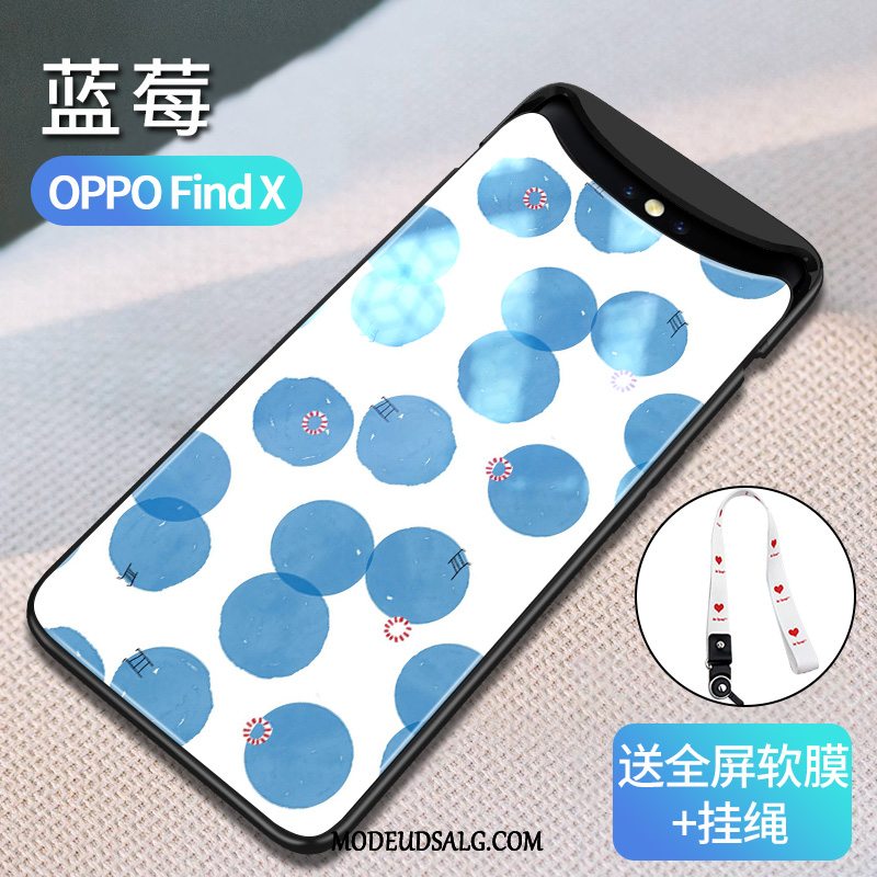 Oppo Find X Etui Kreativ Ny Af Personlighed Glas Vind