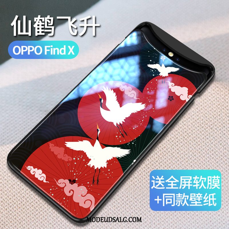 Oppo Find X Etui Kreativ Ny Af Personlighed Glas Vind