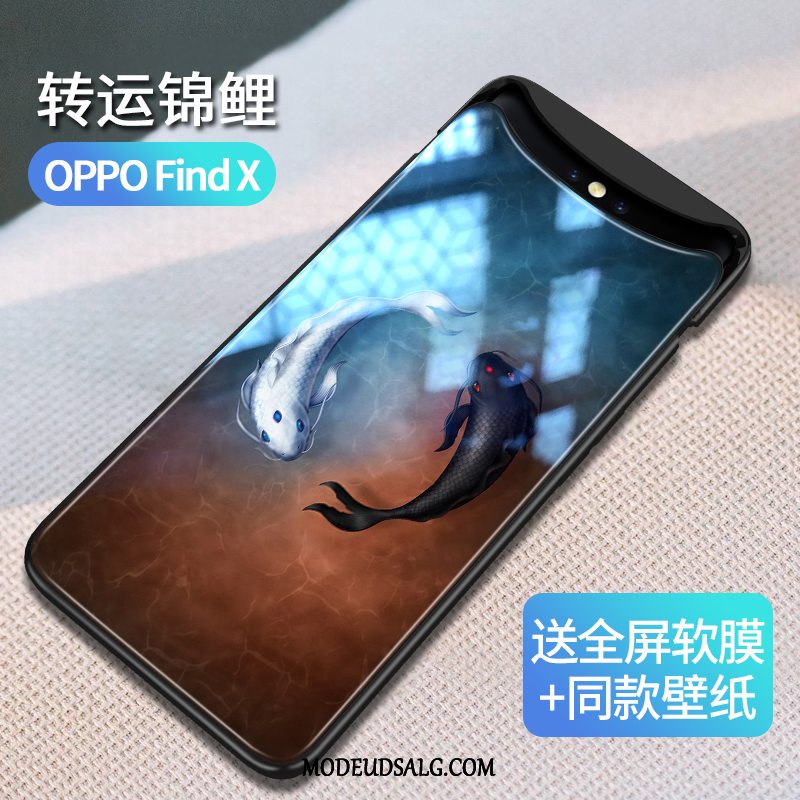 Oppo Find X Etui Kreativ Ny Af Personlighed Glas Vind