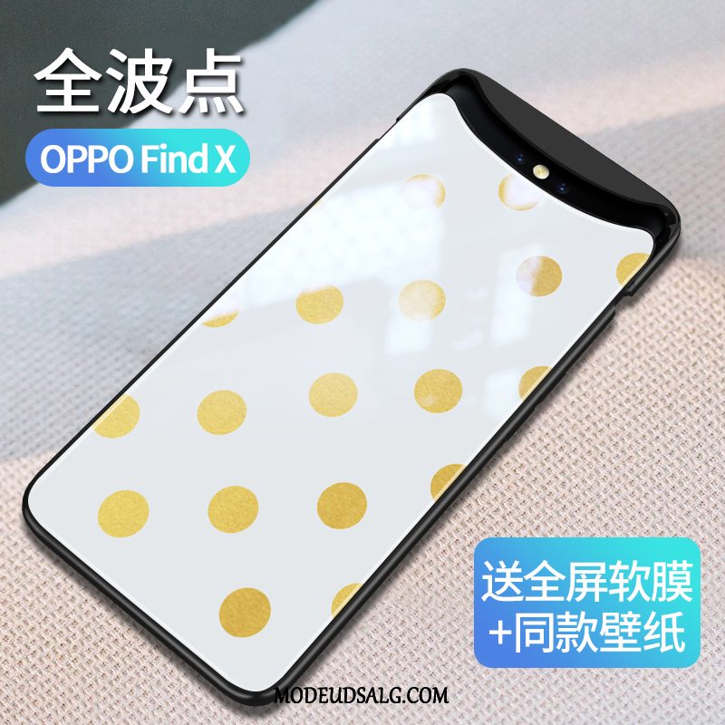 Oppo Find X Etui Kreativ Ny Af Personlighed Glas Vind