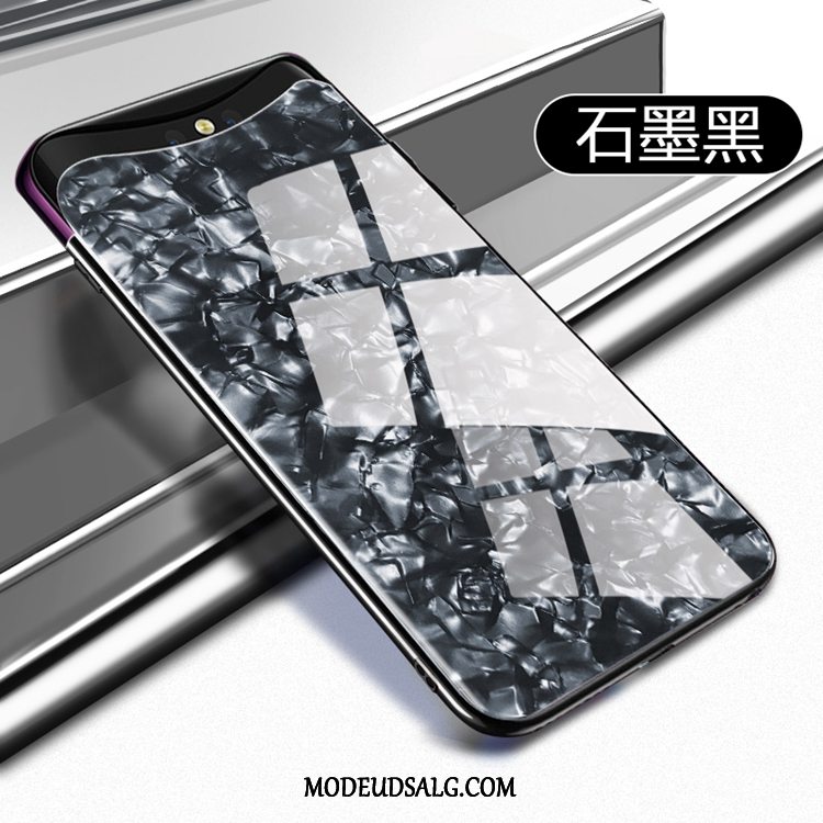 Oppo Find X Etui Lyserød Beskyttelse Glas Cover Spejl