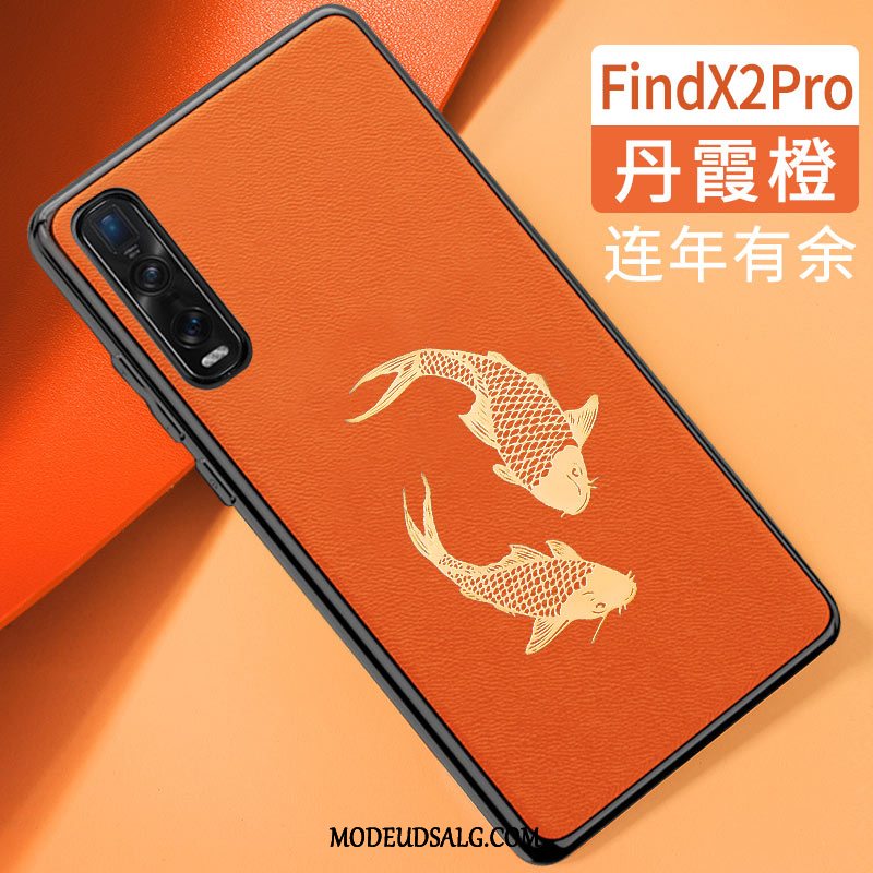 Oppo Find X2 Pro Etui Blød Anti-fald Grøn Alt Inklusive Cover