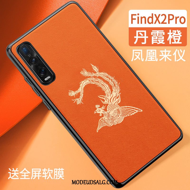 Oppo Find X2 Pro Etui Blød Anti-fald Grøn Alt Inklusive Cover