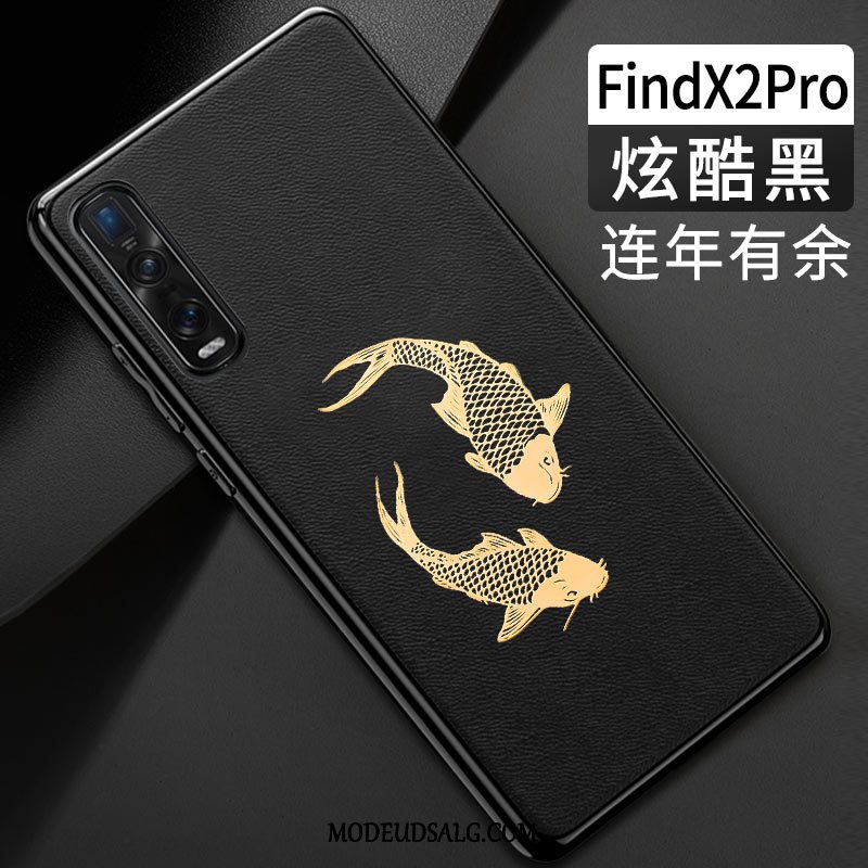 Oppo Find X2 Pro Etui Blød Anti-fald Grøn Alt Inklusive Cover