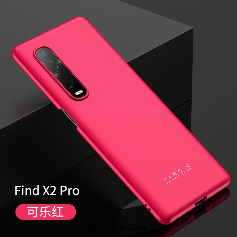 Oppo Find X2 Pro Etui Hård Cover Trendy Blå Tynd