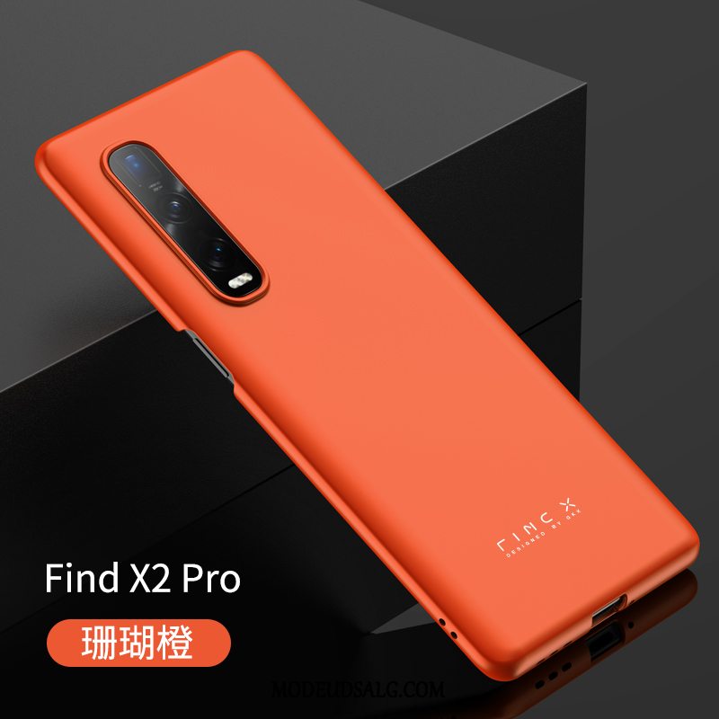 Oppo Find X2 Pro Etui Hård Cover Trendy Blå Tynd