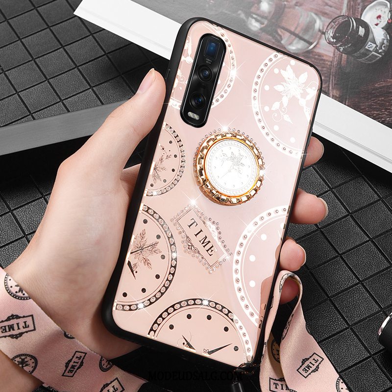 Oppo Find X2 Pro Etui Support Cover Ny Net Red Hvid