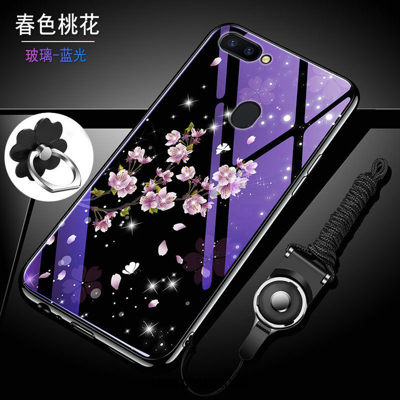 Oppo R15 Pro Etui Anti-fald Blød Trend Alt Inklusive Glas