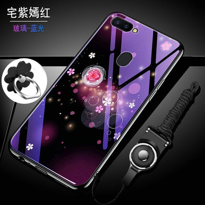 Oppo R15 Pro Etui Anti-fald Blød Trend Alt Inklusive Glas