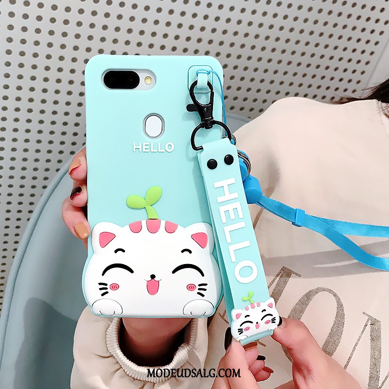 Oppo R15 Pro Etui Cartoon Silikone Blød Smuk Af Personlighed