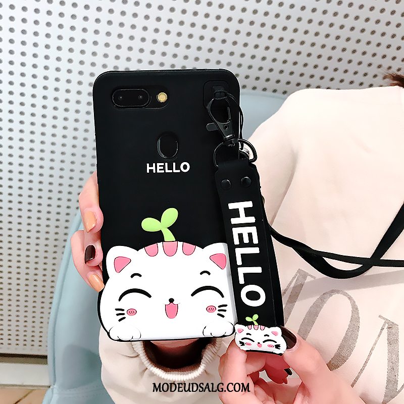 Oppo R15 Pro Etui Cartoon Silikone Blød Smuk Af Personlighed