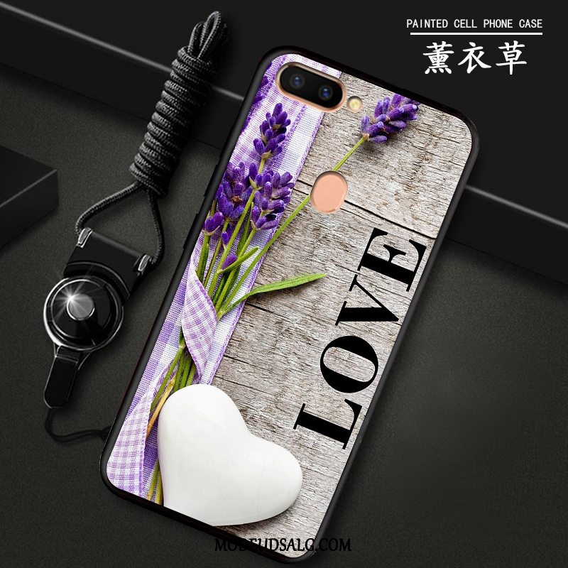 Oppo R15 Pro Etui / Cover Grøn Spænde Cartoon Blød