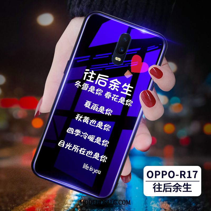 Oppo R17 Etui Af Personlighed Silikone Kreativ Smuk Trendy