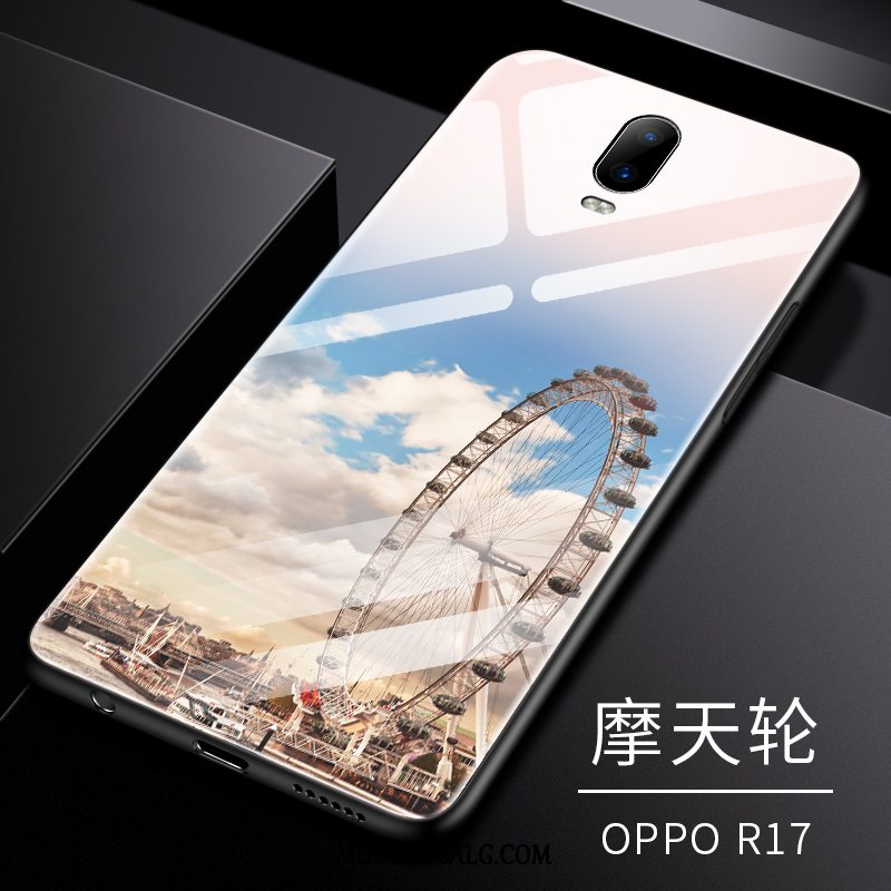 Oppo R17 Etui Af Personlighed Tynd Elskeren Glas Alt Inklusive