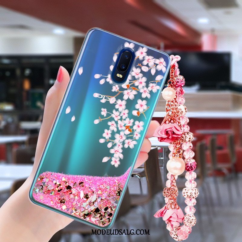 Oppo R17 Etui Blomster Quicksand Pulver