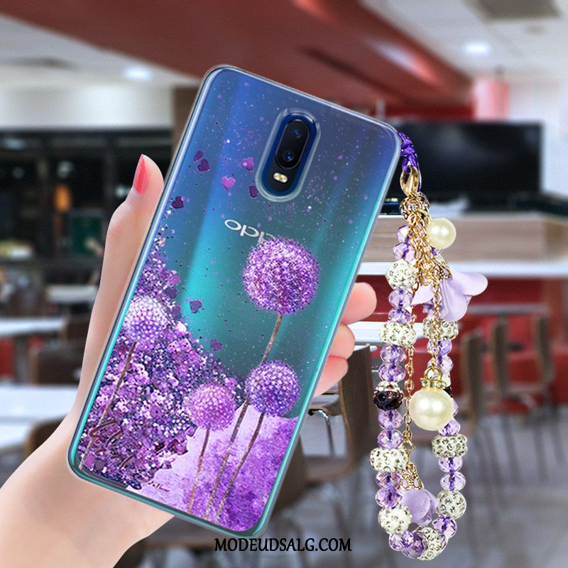 Oppo R17 Etui Blomster Quicksand Pulver