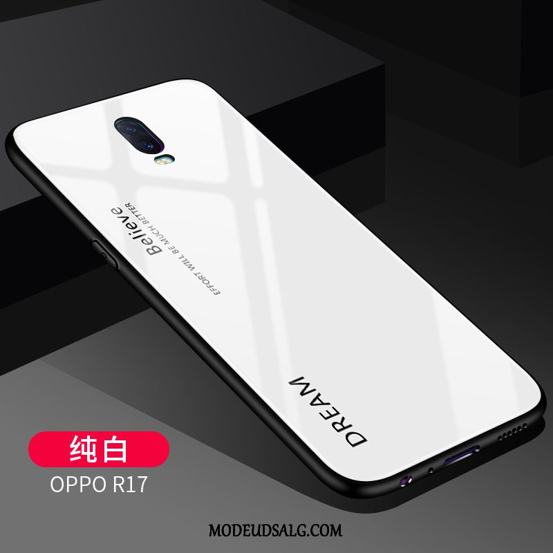 Oppo R17 Etui Gradient Farve Hård Simple Mode Af Personlighed