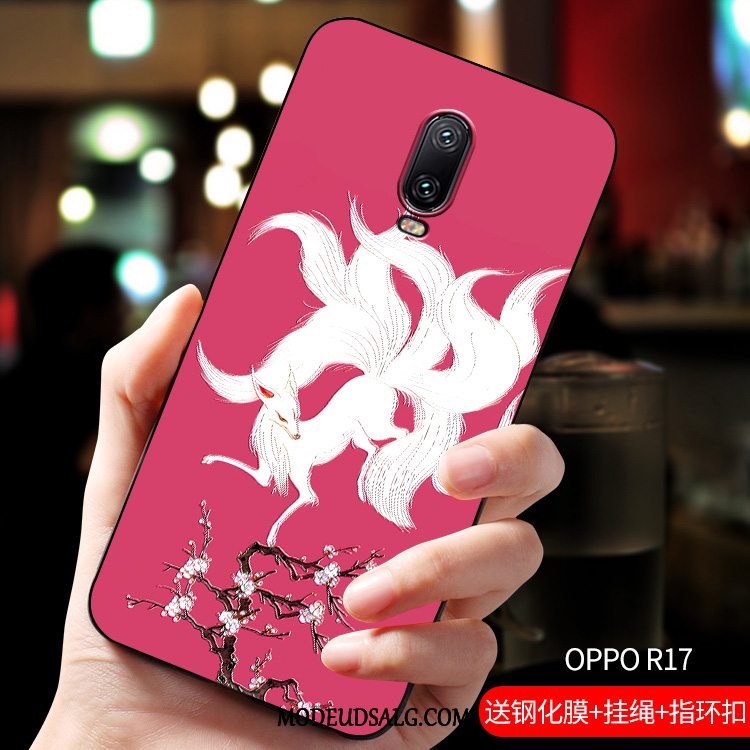 Oppo R17 Etui Net Red Kreativ Plomme Blomst Ny Cover