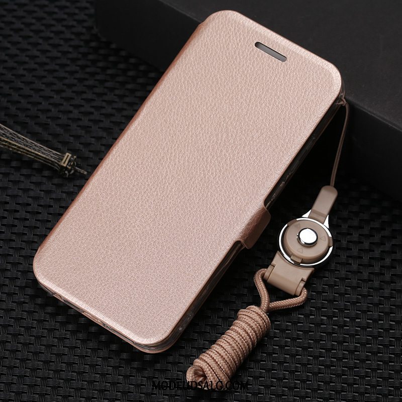 Oppo R17 Etui Ny Clamshell Nubuck Lædertaske Trendy