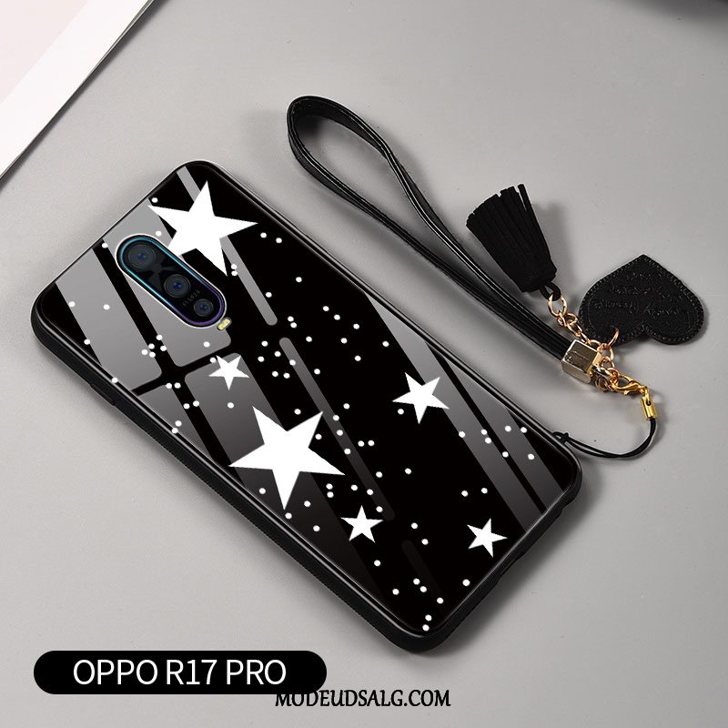 Oppo R17 Pro Etui Af Personlighed Stjerne Net Red Anti-fald Cover