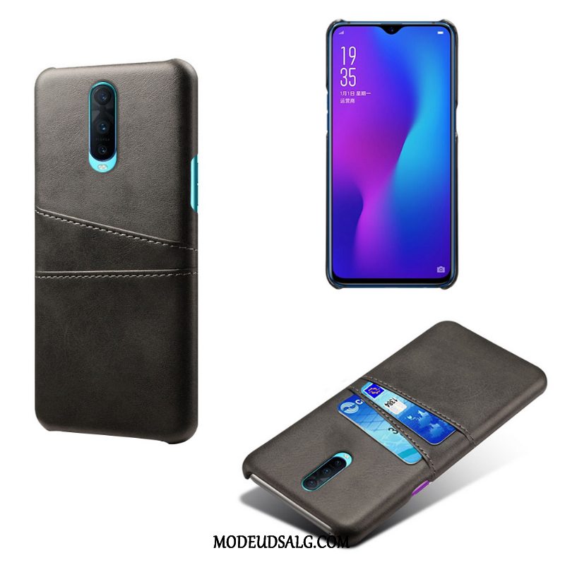 Oppo R17 Pro Etui / Cover Anti-fald Læder Kvalitet Lædertaske