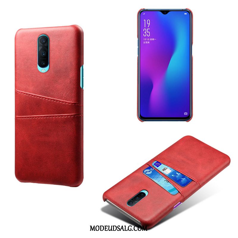 Oppo R17 Pro Etui / Cover Anti-fald Læder Kvalitet Lædertaske