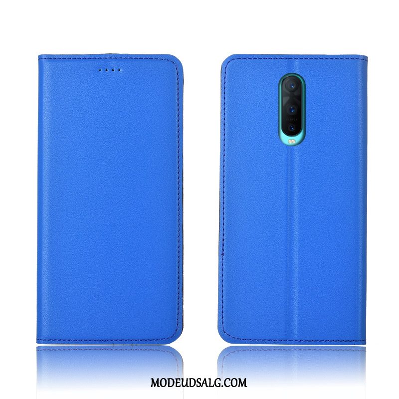 Oppo R17 Pro Etui / Cover Beskyttelse Silikone Lædertaske Anti-fald Clamshell