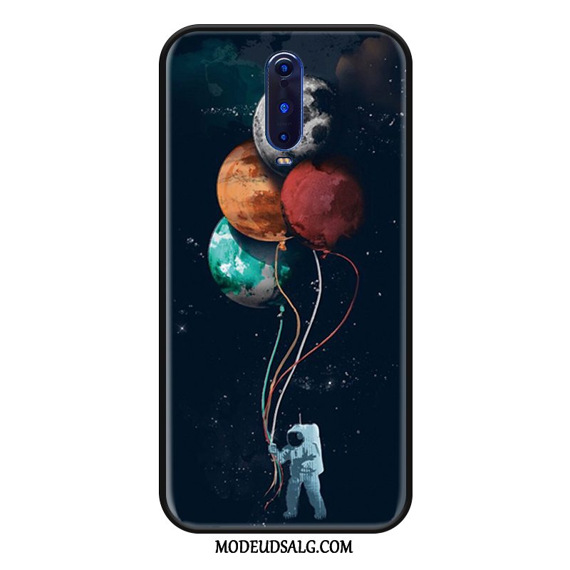 Oppo R17 Pro Etui / Cover Beskyttelse Silikone Trend Af Personlighed Blød